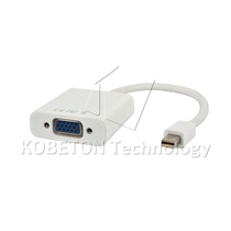 1pcs Mini displayport Display Porto VGA cable Mini dp to vg