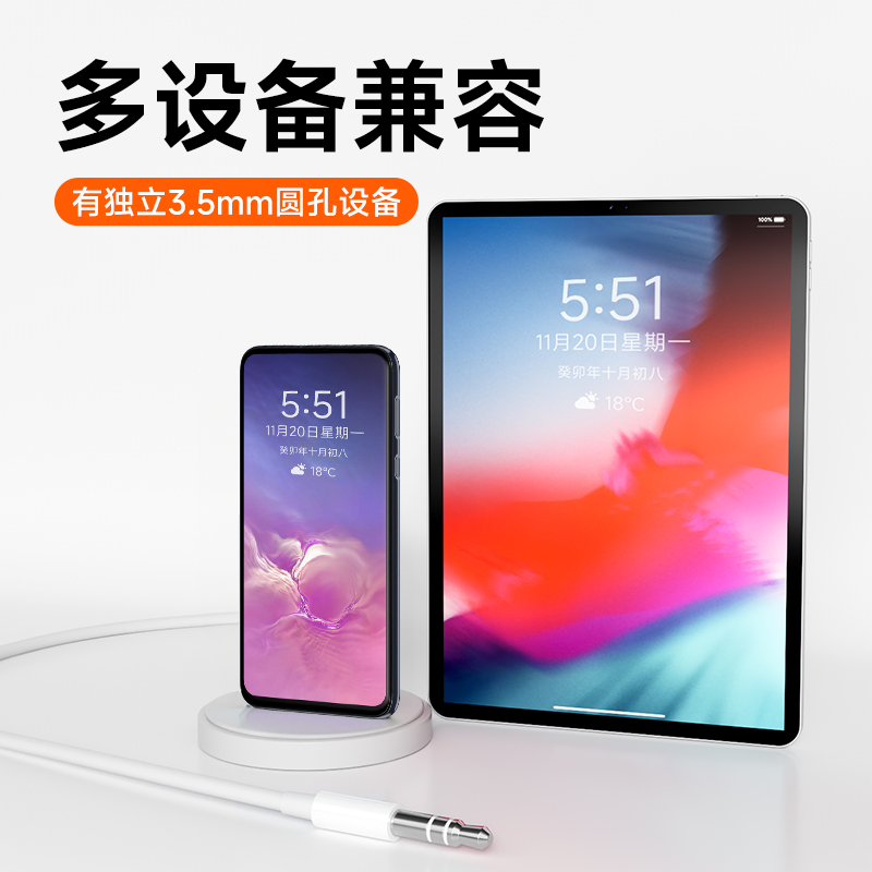 Fanmu 2024 new wired headphones with high sound quality and microphone