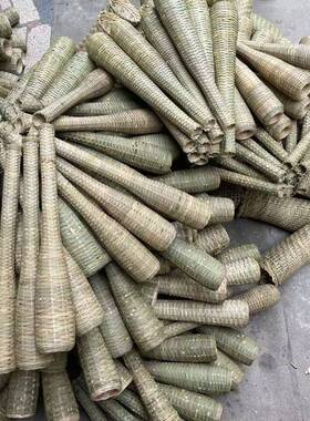 手工竹编装黄鳝鱼笼诱捕捉篓