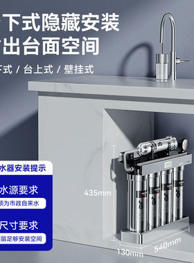 德克西（DEKEXI）德国德克西厨房超滤净水器家用健康直饮前置过滤