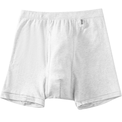 爽男士内裤纯棉质平角裤全棉高腰四角裤