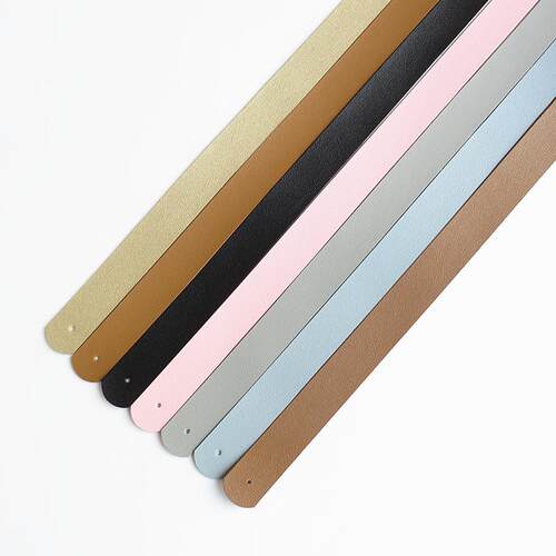 2厘米PU皮革手提带礼盒提手包包肩带灯具水壶音响手腕带皮条配件 - 图3