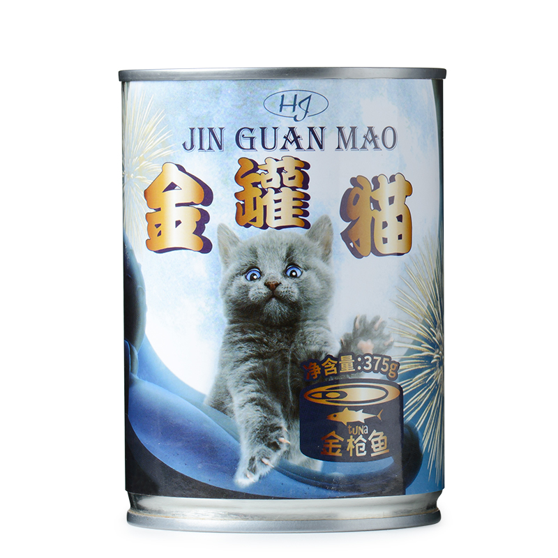 金罐猫罐头猫咪主食罐375g成幼猫零食猫湿粮营养增肥湿粮包整箱 - 图3