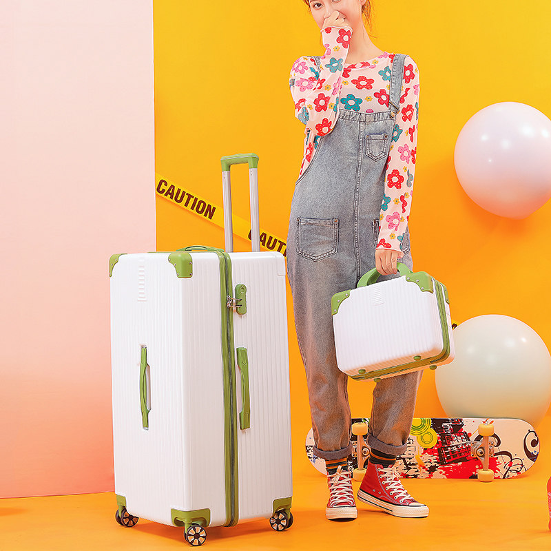 女ins潮24寸26 / 28超大男拉杆箱 新益美箱包旅行箱