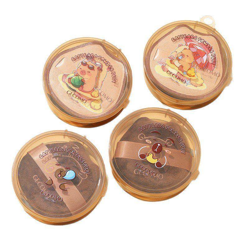 正品新款格蒙卡皮巴拉毛绒粉扑可爱造型柔软干湿两用散粉气垫上妆,淘宝优惠券,粉丝福利购,淘宝优惠卷