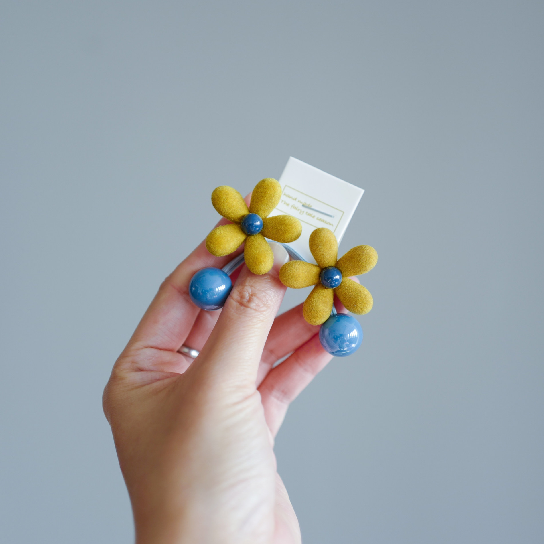 秋冬植绒立体花朵儿童双头发圈女小清新缠绕款头绳发饰可爱装饰品,淘宝优惠券,粉丝福利购,淘宝优惠卷