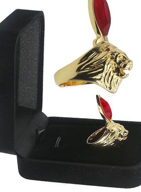 雷欧奥特曼泰罗徽章艾斯变身器狮子之瞳动漫雷欧戒指男士韩版