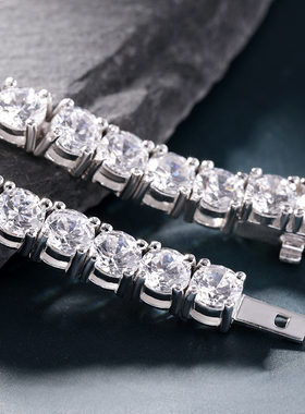 进口仿真南非钻石925纯银婚礼