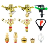 Вращение 360-Дегрика сельскохозяйственного ирригационного спринклерного сада. Автоматическая распылительная атомизация, охлаждающая и аэрозольная ирригационная рука