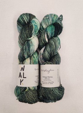 【清仓不补】Cottage Merino 德国单捻手染线羊毛毛线100克360米