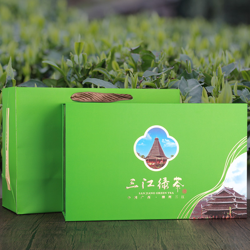 2023年新茶 送礼手工白毫毛尖绿茶250g陶瓷罐礼盒装 布央高山茶叶