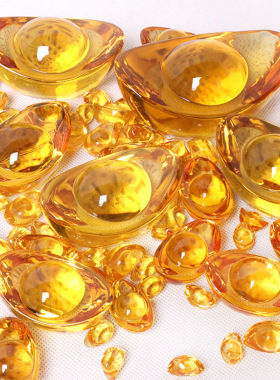 工艺招财进宝创意礼品天然黄水晶