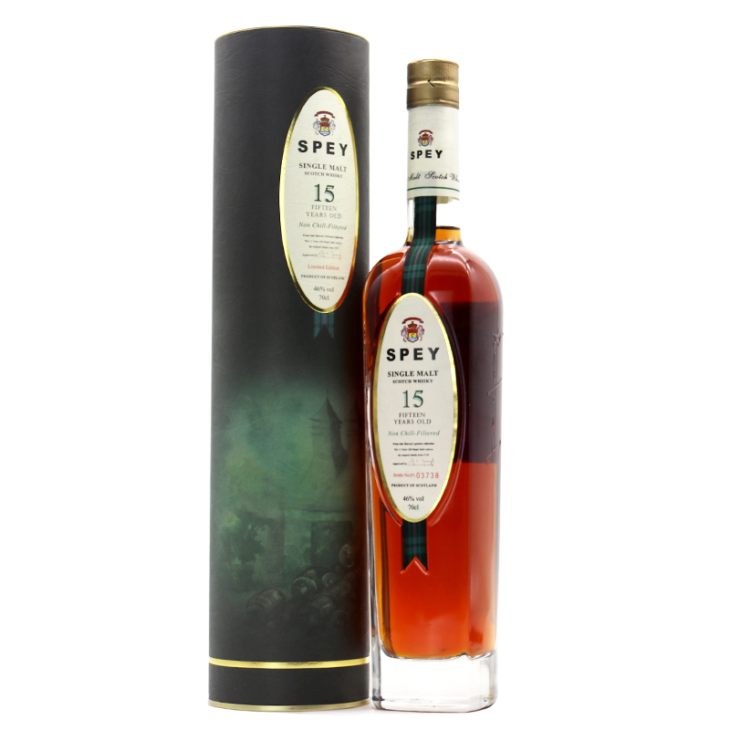 SPEY诗贝15年单一麦芽苏格兰威士忌英国原瓶进口洋酒烈酒正品行货 - 图3