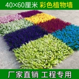 Моделирование растения Стенная поверхность декоративное цвет Милан Югали Фальшивый газон зеленый растение Стена Пластиковая фальшивая открытая зеленая скульптура