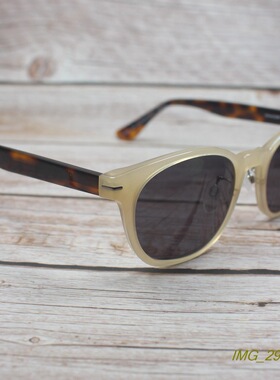 高品质板材墨镜防UV复古方圆框