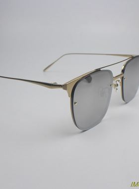 墨镜韩版双梁金属太阳眼镜