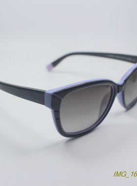 外贸防紫外线猫眼款女士复古墨镜