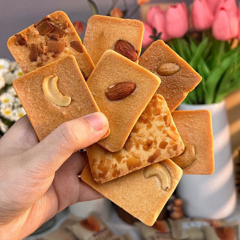 卡仕伽长野坚果芙345g巴旦木腰果椰片碧根果夏威夷果杏仁芙脆饼干,淘宝优惠券,粉丝福利购,淘宝优惠卷