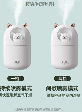 贞喜气香薰机家用自动喷香机室内无货香薰精油扩香机卧室夜灯客厅