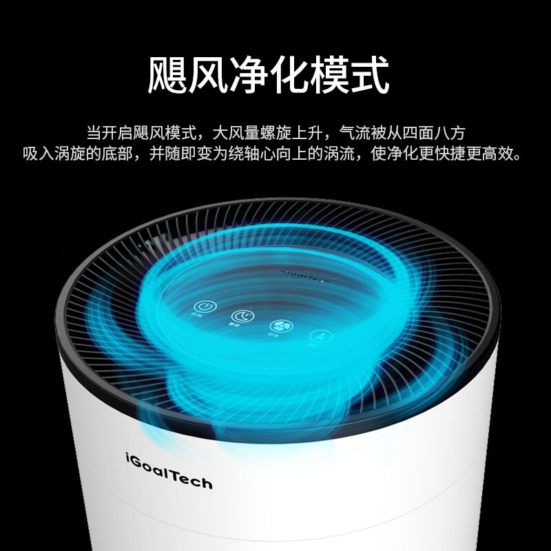 致果（Igoaltech）空气净化器家用除甲醛雾霾PM2.5办公室用空净飓 - 图2