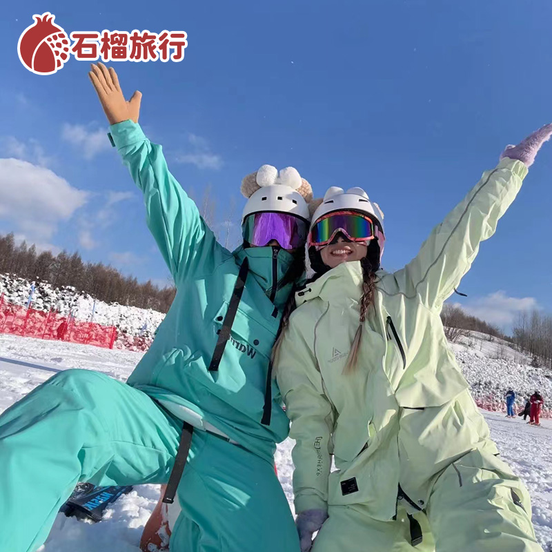 2-6人小团哈尔滨旅游雪谷穿越羊草山雪乡亚布力滑雪三日游纯玩团