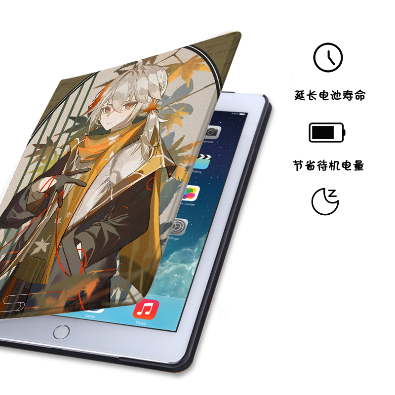 适用vivo原神oppo联想小新padAir拯救者Y700动漫保护套m10plus枫原万叶pad2021小米5pro三星s6魈4plus平板壳-图2