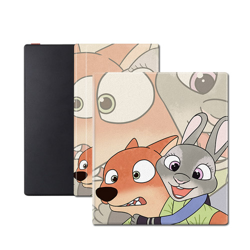 适用文石leaf5尼克朱迪3动漫poke6卡通5s小白马p6pro小彩马阅读器tab8c磁吸Note电子书BOOX保护套电纸书壳潮 - 图0