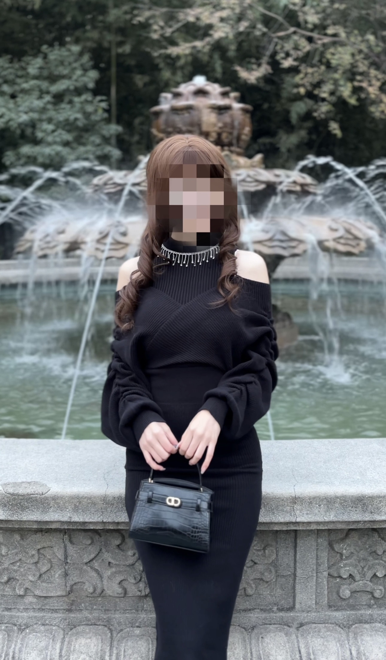 崩坏兔偶原创清楚系量产型针织连衣裙四团现货 粉 紫 黑,淘宝优惠券,粉丝福利购,淘宝优惠卷