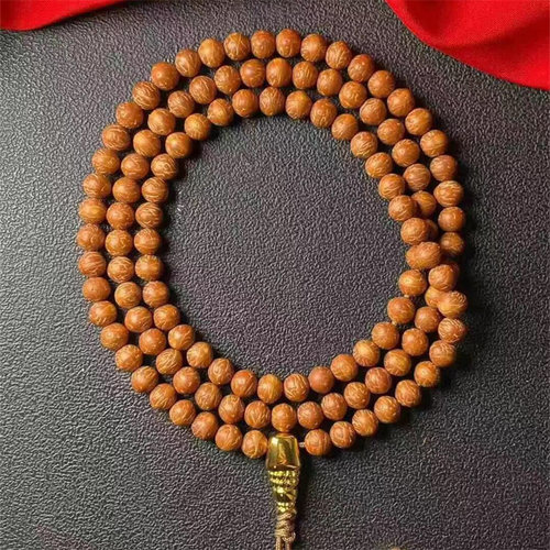 精选国产天然凤眼酸枣核高油高密小凤眼菩提子原籽108颗佛珠念珠 - 图3