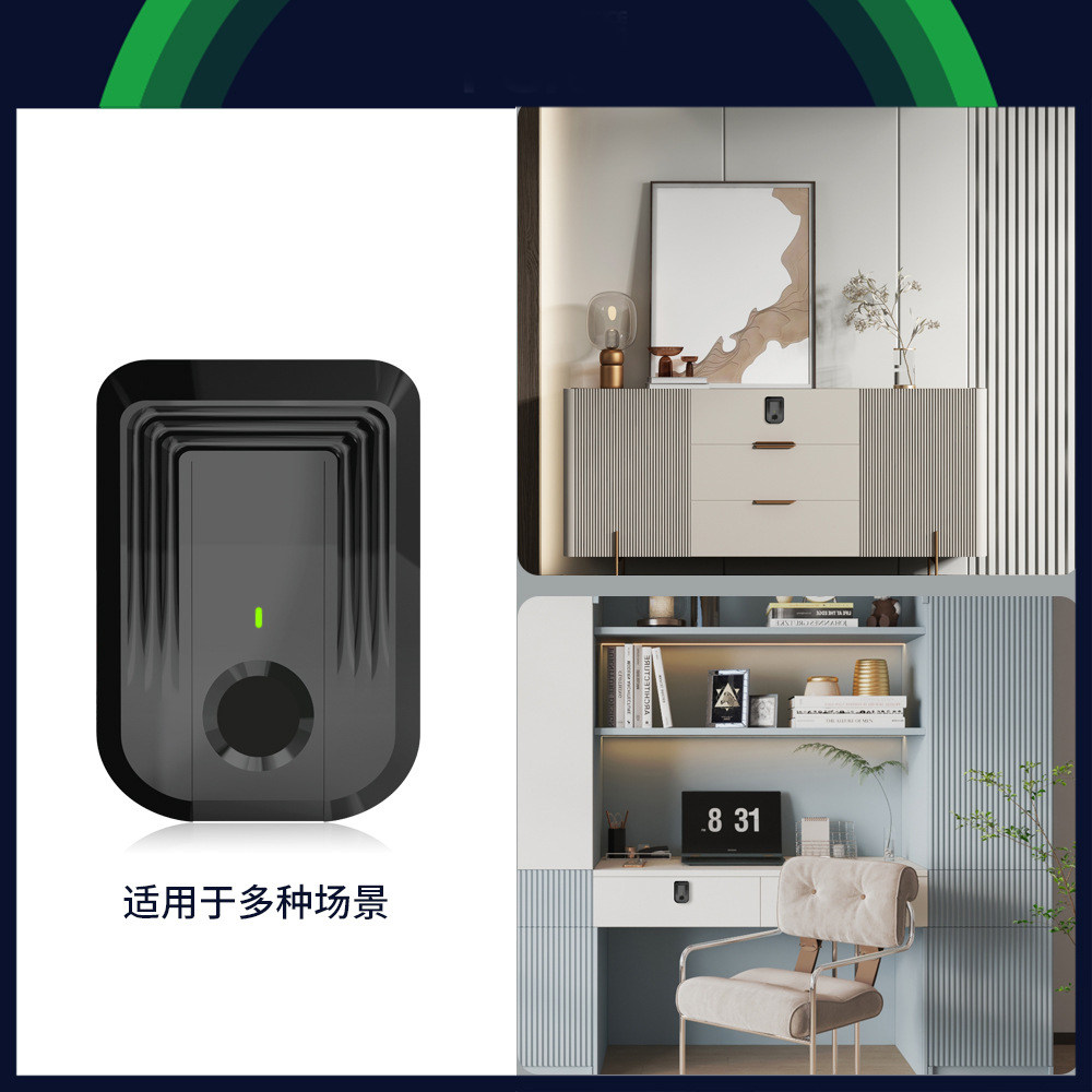 指纹抽屉锁机械钥匙解锁单开双开柜门锁鞋柜衣柜电子锁智能橱柜锁