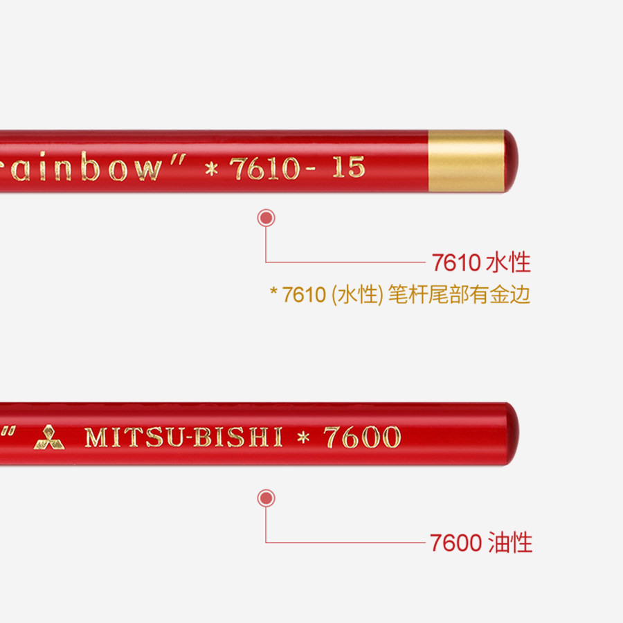 Mitsubishi rolling paper crayon color note marker