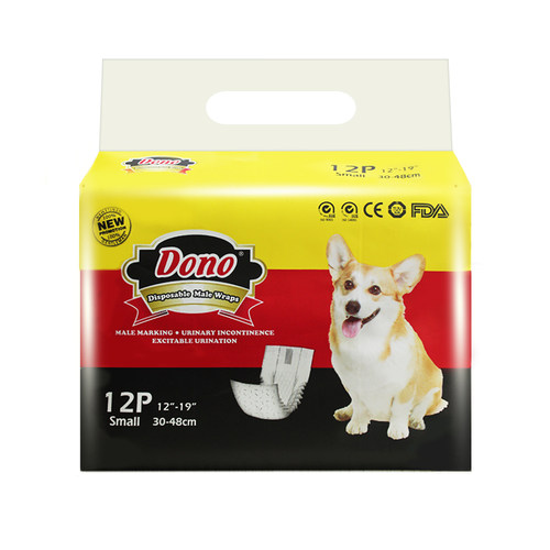 DONO狗狗尿不湿公狗专用纸尿裤泰迪母狗生理卫生裤宠物一次性尿布 - 图1