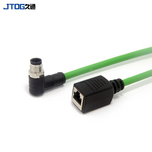 Profinet M12转RJ45工业以太网EtherCAT网线EtherCat总线EtherNet - 图1