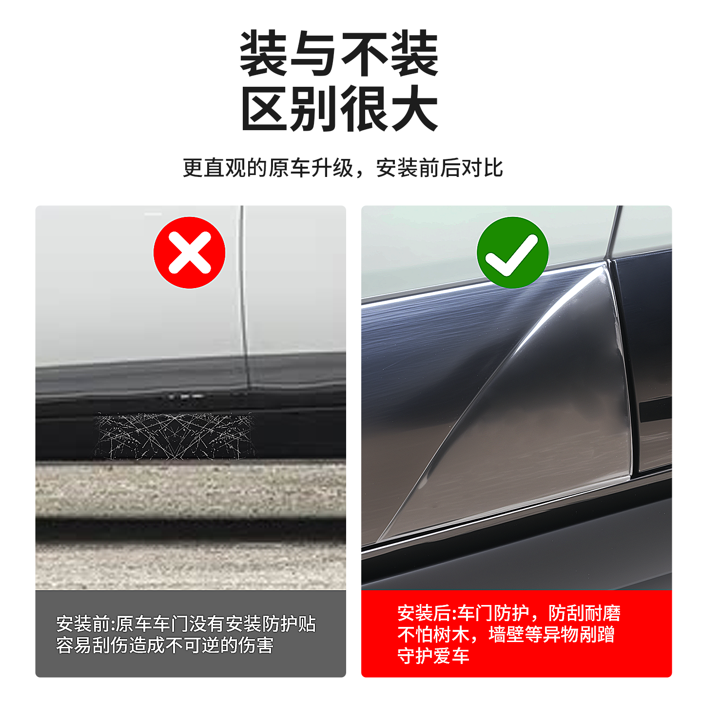 适用于奥迪E5车门防撞条门角防护保护贴透明贴膜防刮防擦贴用品,淘宝优惠券,粉丝福利购,淘宝优惠卷