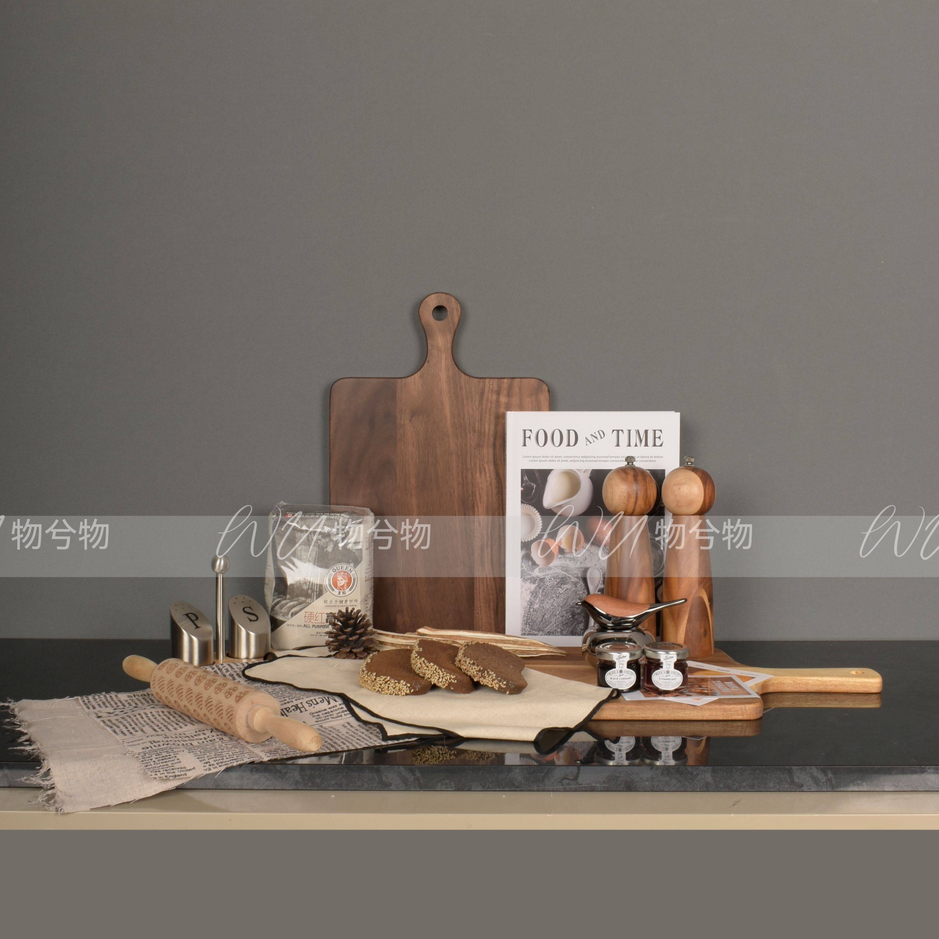 WU物兮物 中古风老钱风样板间厨房烘焙主题软装搭配托盘饰品摆件,淘宝优惠券,粉丝福利购,淘宝优惠卷