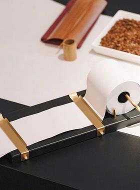 WU物兮物 样板间书房桌面摆件复古打字机装饰杂志软装手工饰品组