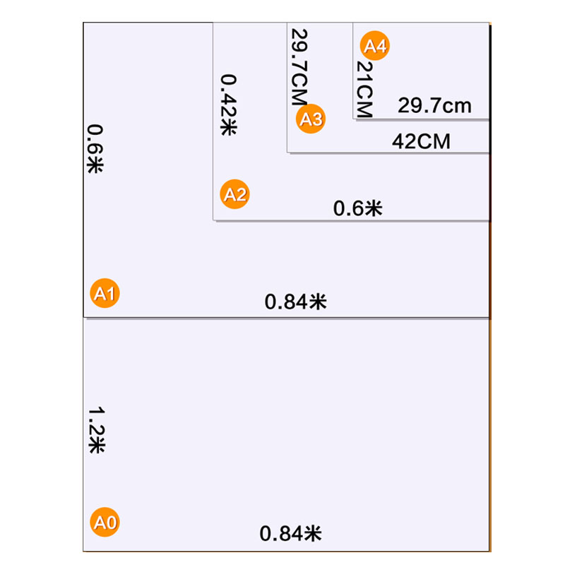 A3绘图纸 马克笔专用纸A4 学生工程机械制图纸建筑设计纸A0/A1/A2 - 图3