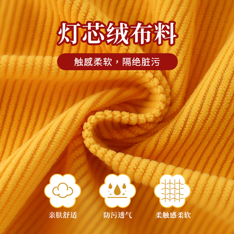 Baby girl's thick waterproof and dirt-proof coveralls