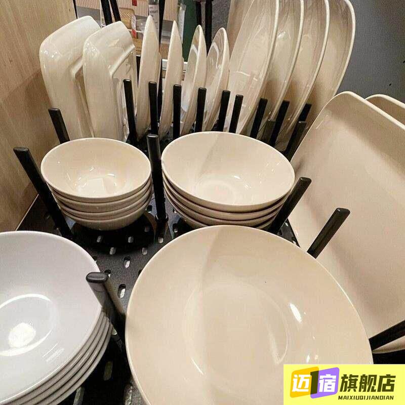 Drawer hole board multi-functional storage rack storage artifact space-saving multi-functional dish rack kitchen drawer pot rack