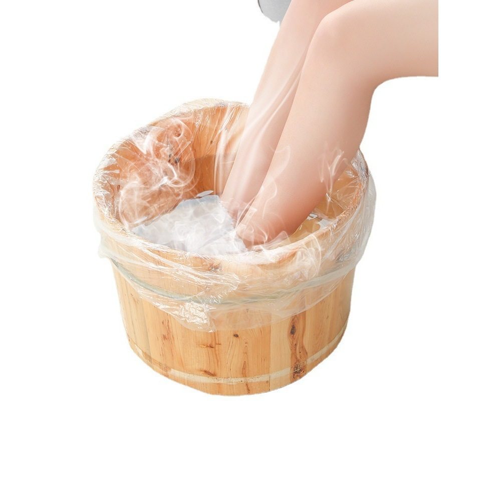 加厚一次性泡脚袋足浴袋子木桶专用足疗套洗脚盆塑料膜带沐足袋,淘宝优惠券,粉丝福利购,淘宝优惠卷