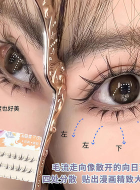 蝴蝶少女假睫毛！上镜款