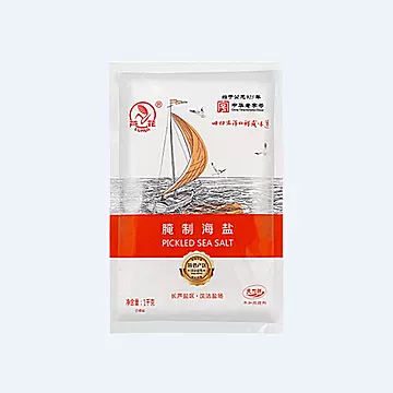 芦花 腌制海盐 1Kg*2袋日晒盐二级[7元优惠券]-寻折猪