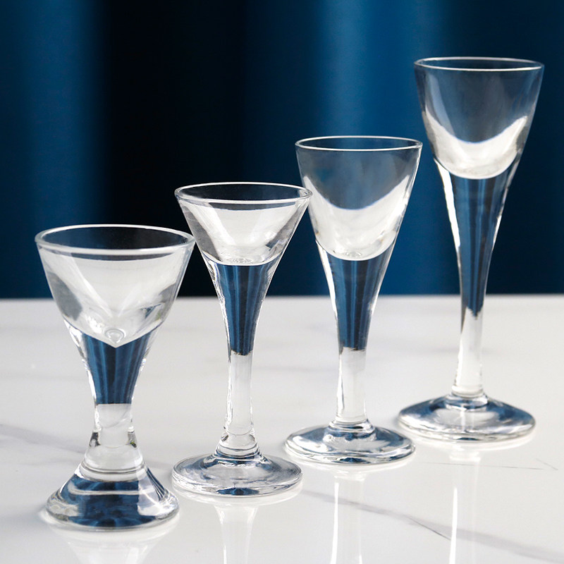 时尚水晶玻璃白酒杯烈酒杯个性三角杯小酒杯一口吞杯小高脚酒杯,淘宝优惠券,粉丝福利购,淘宝优惠卷