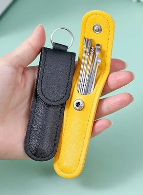 挖耳勺套装掏耳朵采耳工具专用螺旋式清洁器大人家用耳扒高档