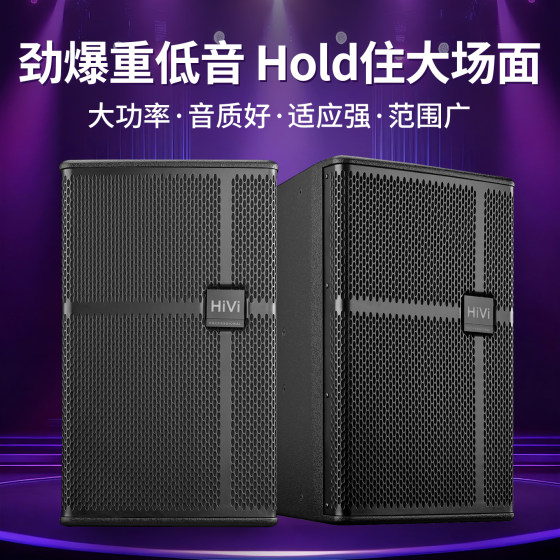惠威DS810/DS812会议酒吧10寸12寸KTV音响会议室专业重低音音箱
