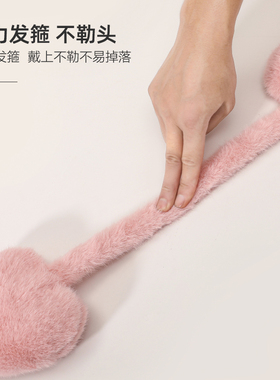 冬季可折叠保暖骑车耳罩毛绒