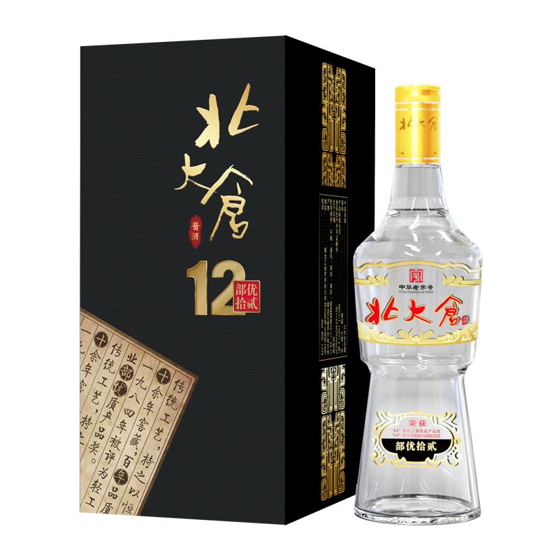 北大仓部优十二年 53度 酱香型白酒 500ml 单瓶 整箱6瓶 纯粮酿造