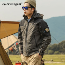 Love Merson Rappers G2 Anti-chill Cotton Tactical Jacket Man Outdoor Warm Cotton Clothes Anti Splash Water Windproof Jacket Even Cap