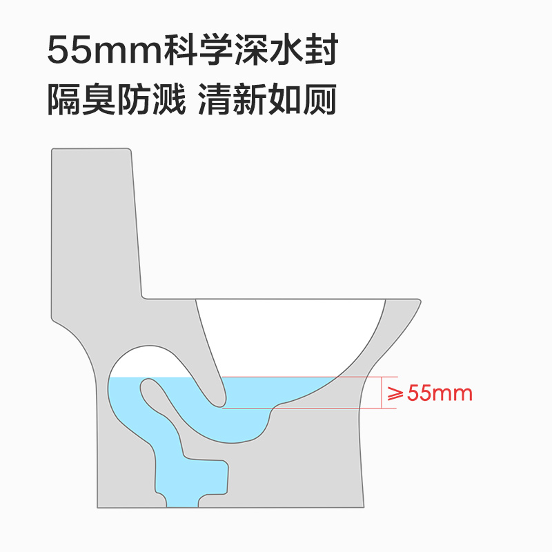 九牧卫浴官方旗舰店官网马桶坐便器家用节水抽水喷射虹吸式11264 - 图3