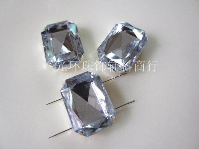 DIY爪钻 18*25mm/13*18mm/10*14mm/8*10mm长方形八角亚克力高脚钻,淘宝优惠券,粉丝福利购,淘宝优惠卷